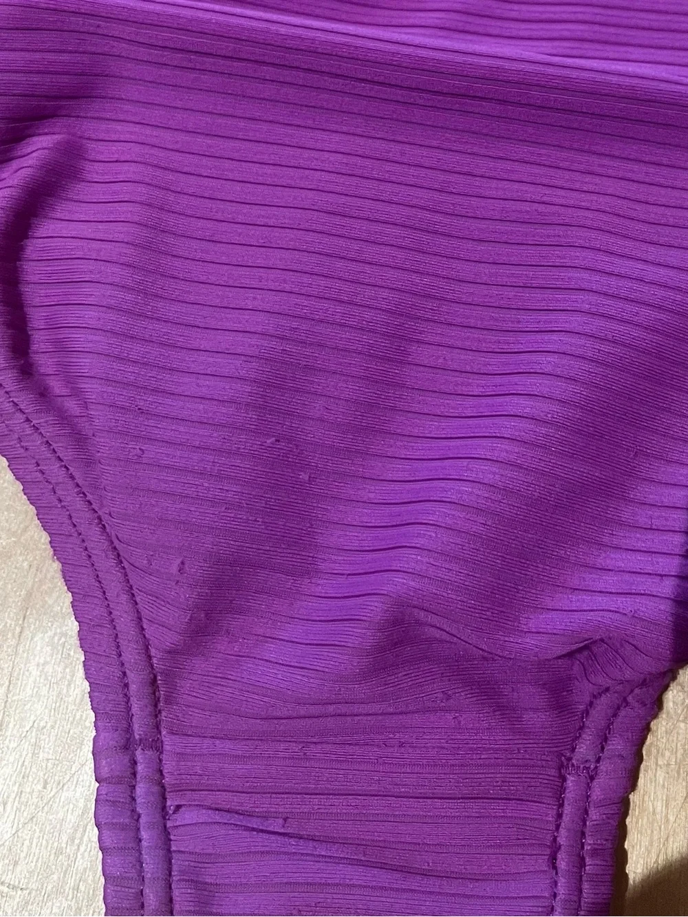Speedo Girls' Purple One-Piece Swimsuit with Rainbow Straps